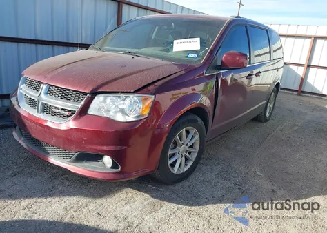 2019 Dodge Grand Caravan Sxt z USA, uszkodzony, nr VIN 2C4RDGCG5KR503366